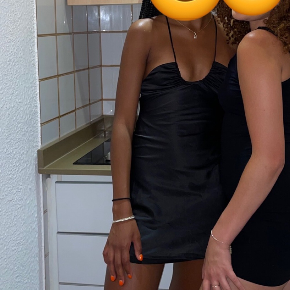 Black princess polly mini dress